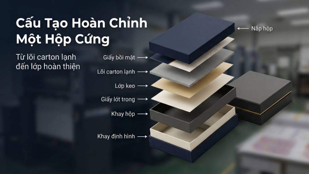 Cấu Tạo Hoàn Chỉnh Một Hộp Cứng