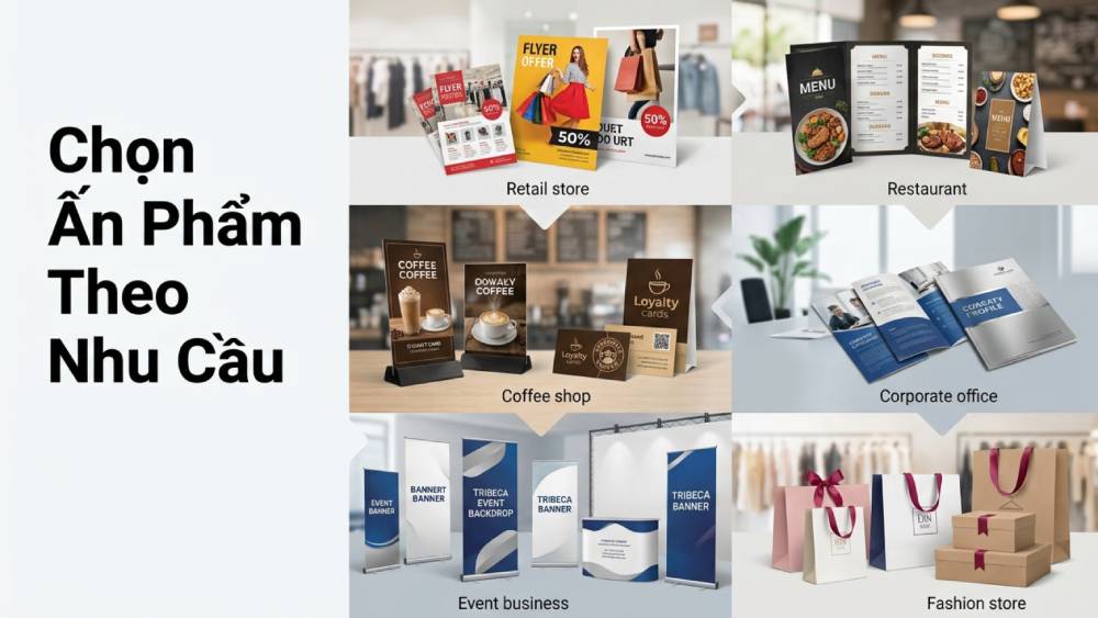 Chọn Ấn Phẩm Theo Nhu Cầu