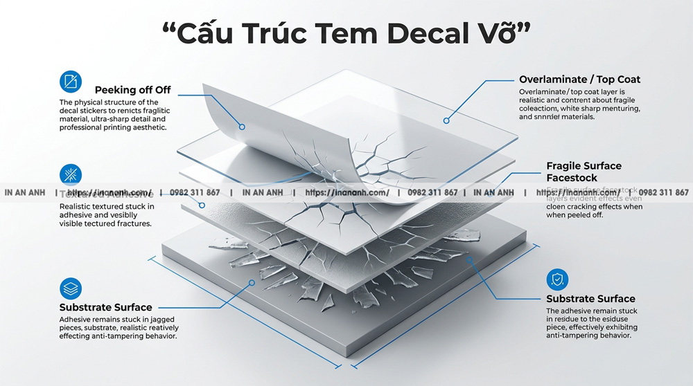Cơ Chế Vật Lý Của Cấu Trúc Tem Decal Vỡ