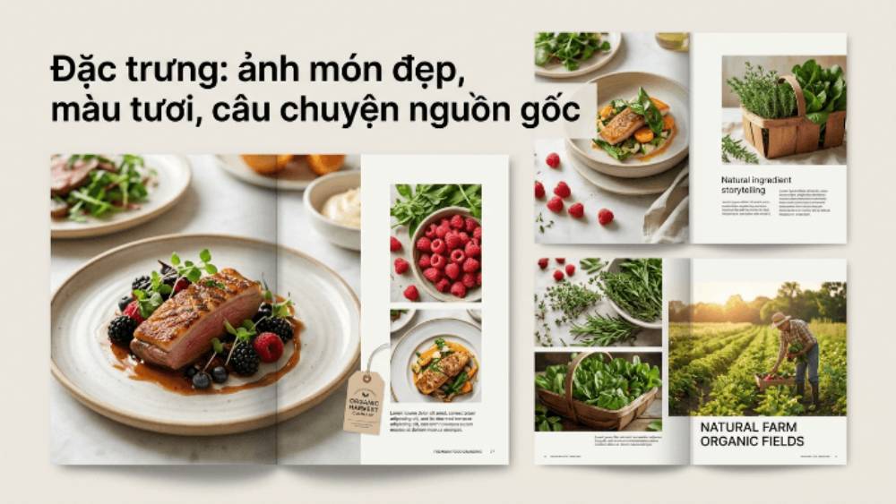 Đặc Trưng: Ảnh Món Đẹp, Màu Tươi, Câu Chuyện Nguồn Gốc