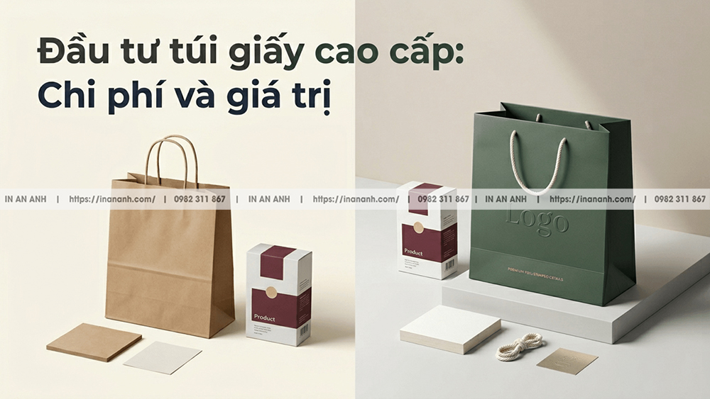 Đầu Tư Túi Giấy Cao Cấp: Chi Phí Và Giá Trị