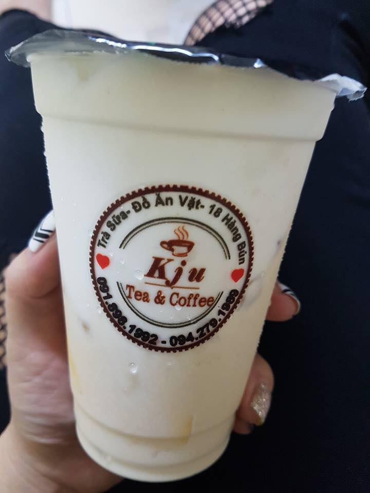 Tem decal nhựa trong dùng cho sản phầm đồ uống trà sữa