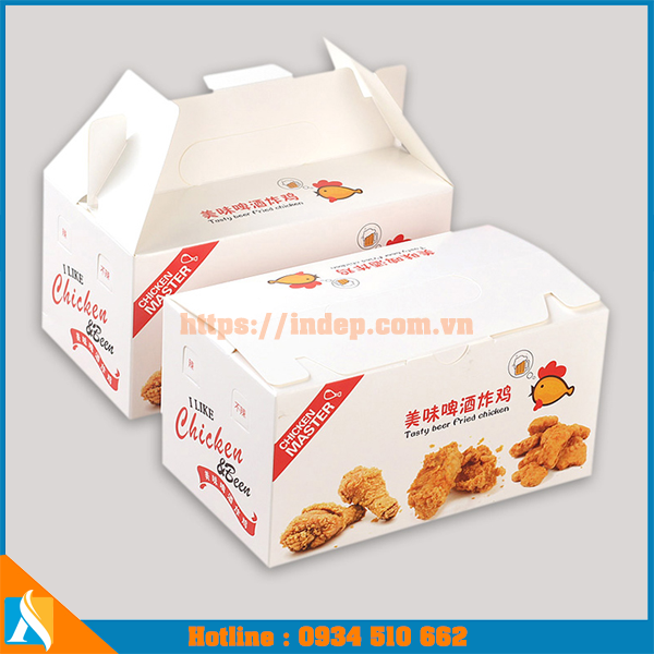 Hộp giấy đựng đồ ăn của KFC