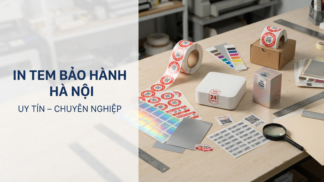 Địa Chỉ In Tem Bảo Hành Hà Nội Uy Tín