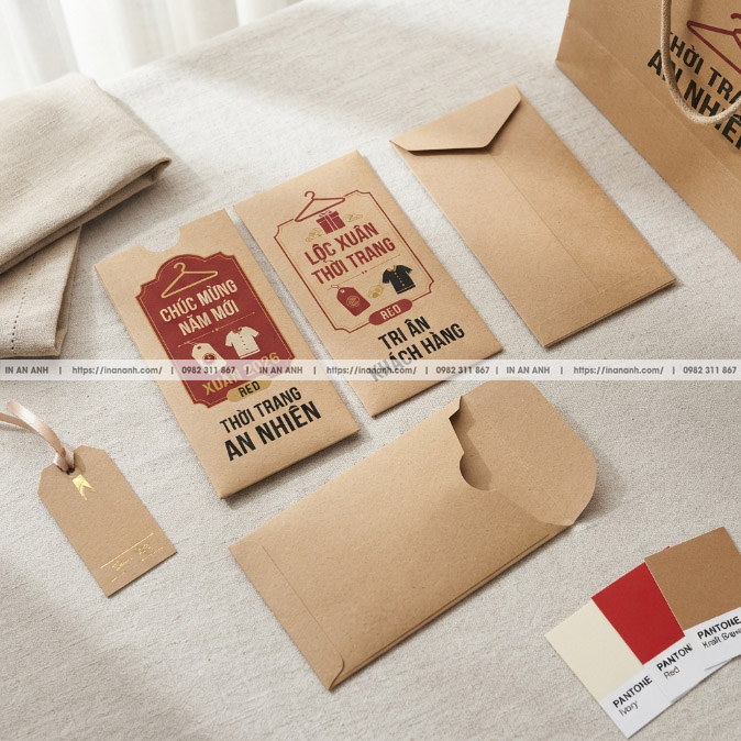 Dịch Vụ In Bao Lì Xì Thương Hiệu Doanh Nghiệp