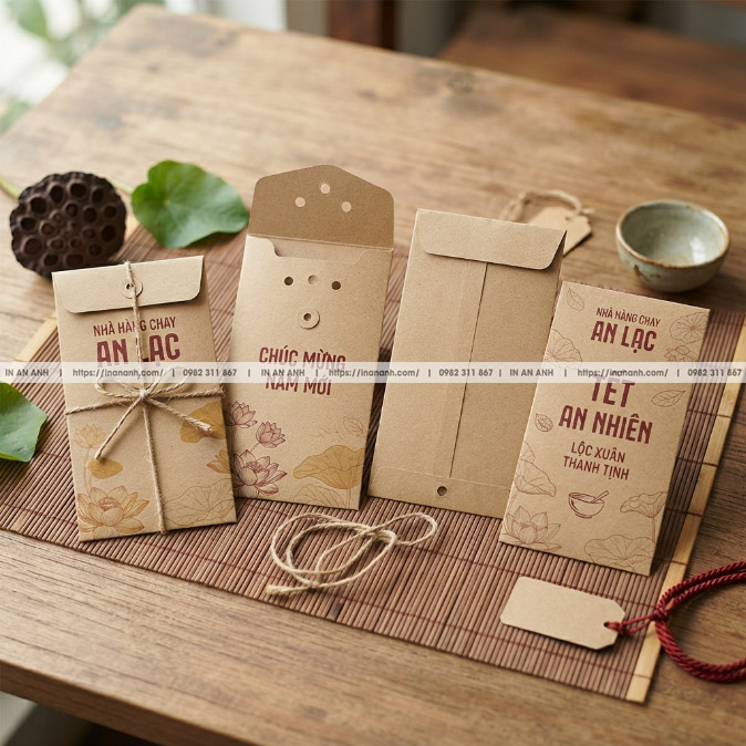 Dịch Vụ In Bao Lì Xì Trọn Gói Theo Yêu Cầu