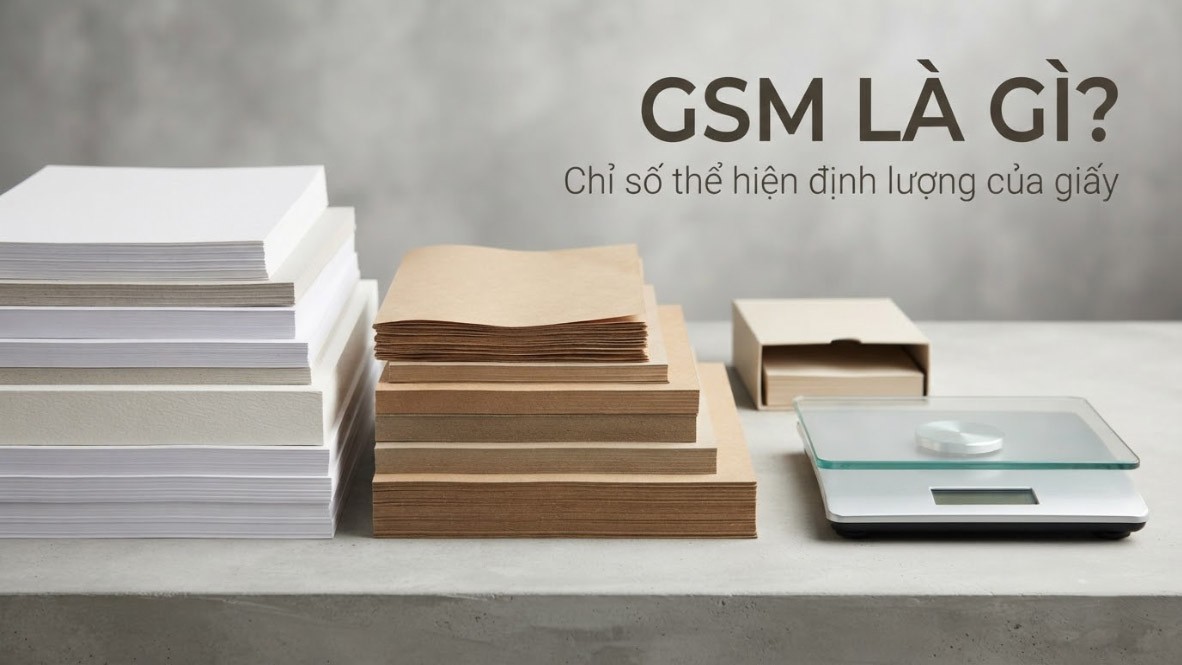 Định lượng gms của giấy là gì