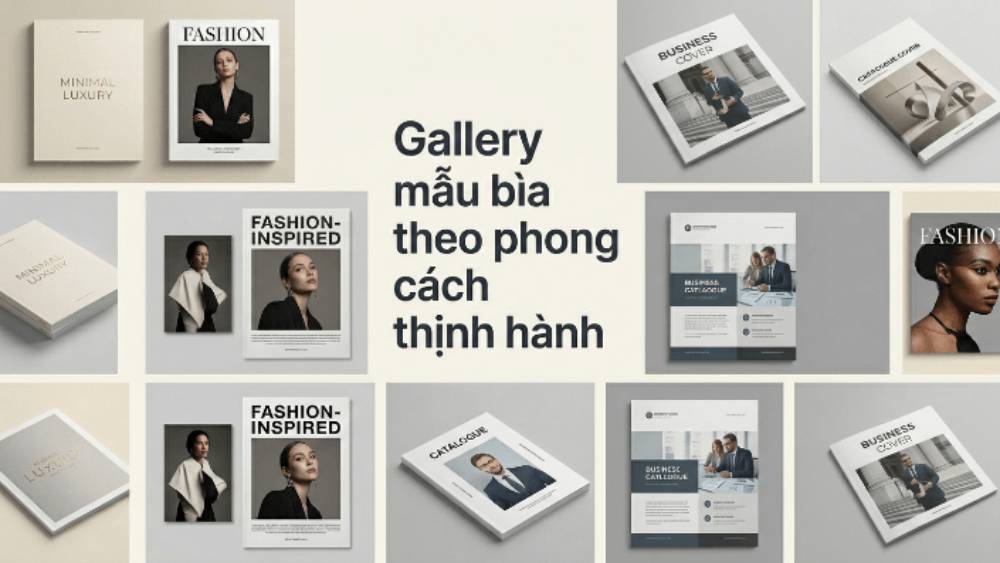 Gallery Mẫu Bìa Theo Phong Cách Thịnh Hành