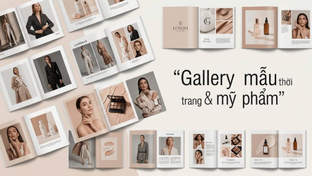 Gallery Mẫu Thời Trang Và Mỹ Phẩm