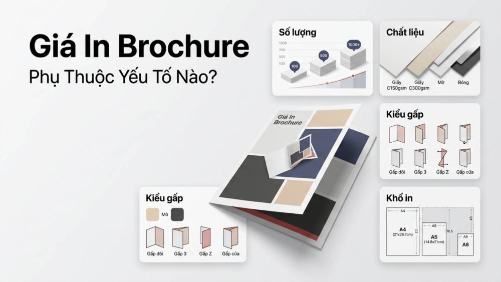 Giá In Brochure Phụ Thuộc Yếu Tố Nào?