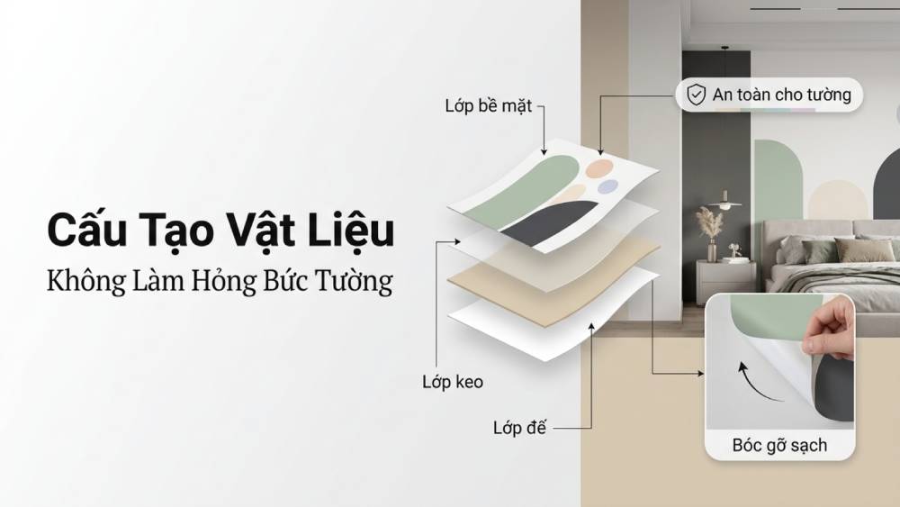 Giải Phẫu Kỹ Thuật Vật Liệu Trả Lời Nỗi Lo Làm Hỏng Bức Tường