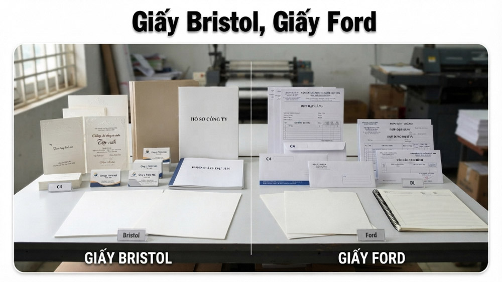 Giấy Bristol, Giấy Ford