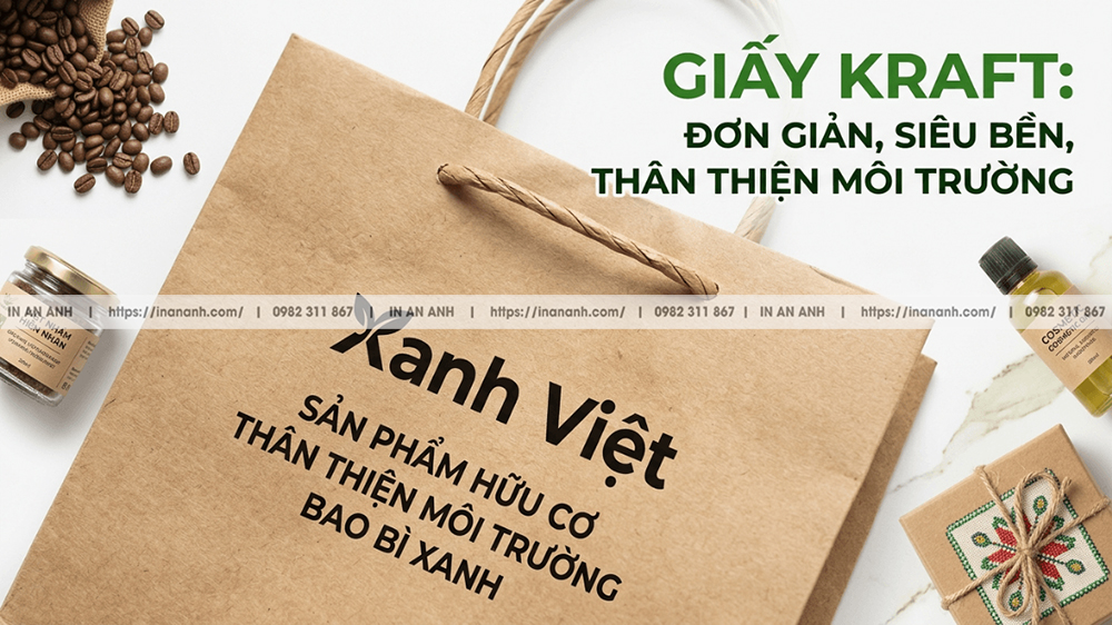 Giấy Kraft: Mộc Mạc, Siêu Bền, Thân Thiện Môi Trường