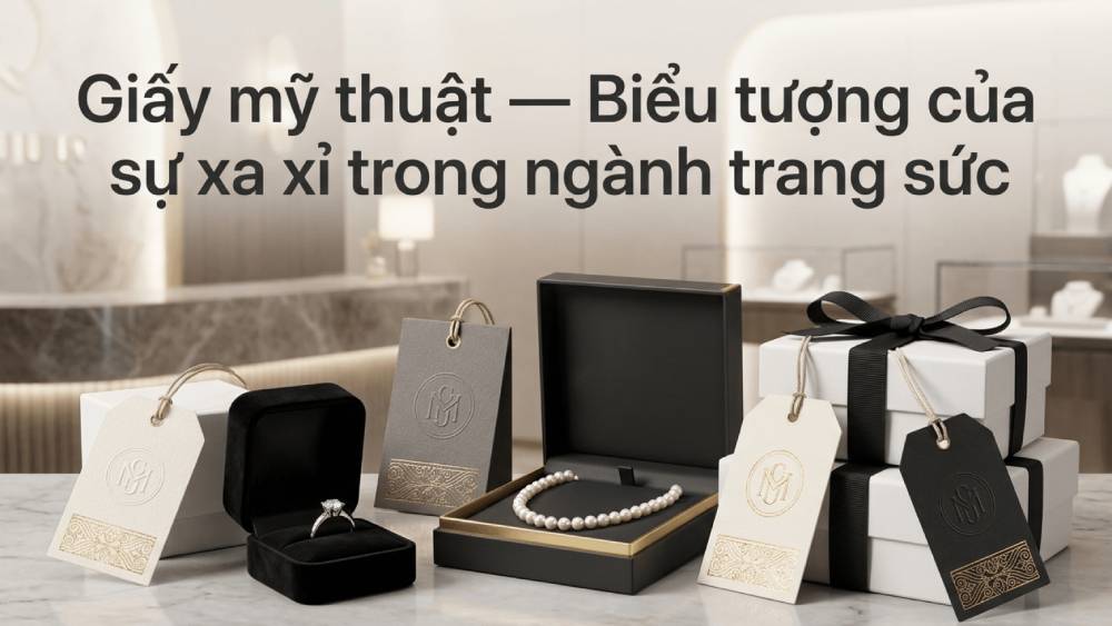 Giấy Mỹ Thuật: Biểu Tượng Của Sự Xa Xỉ Trong Ngành Trang Sức