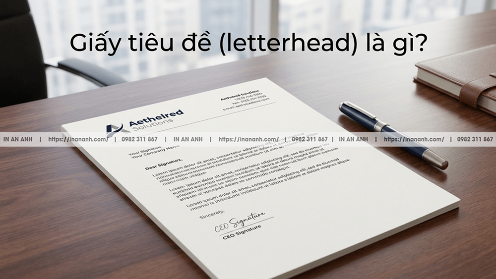 Giấy Tiêu Đề (Letterhead) Là Gì?