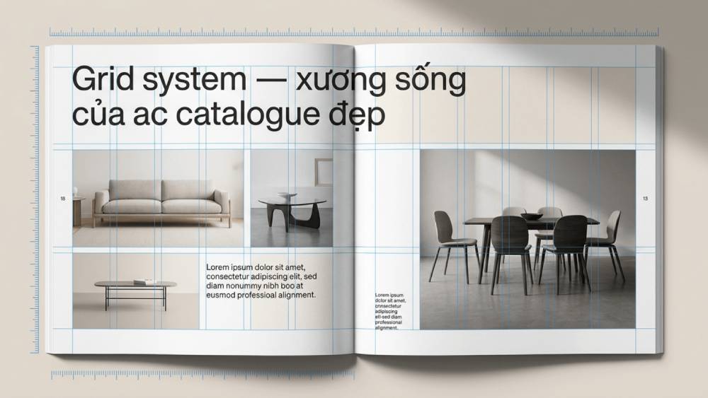 Grid System – Xương Sống Của Catalogue Đẹp