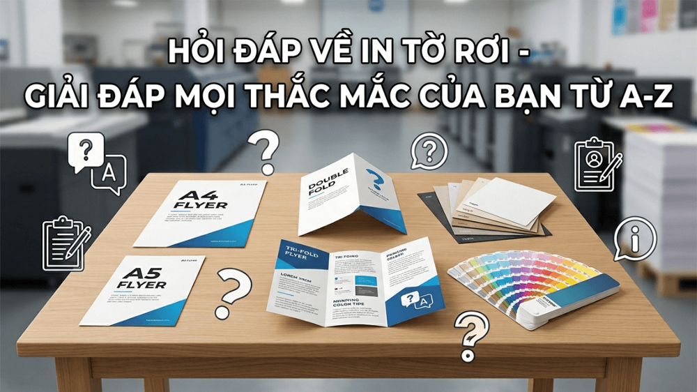 Hỏi Đáp Về In Tờ Rơi - Giải Đáp Mọi Thắc Mắc Từ A–Z