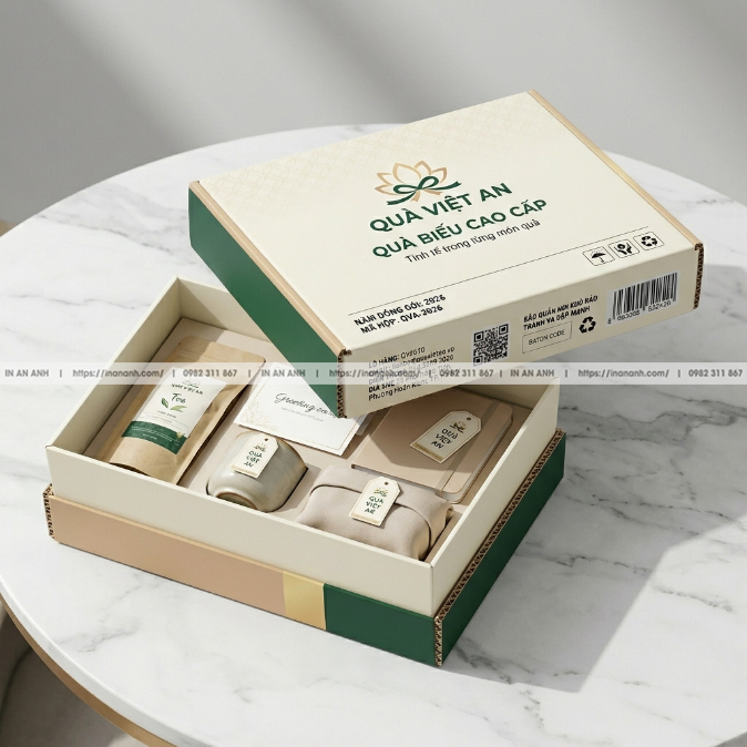 Hộp Carton Âm Dương Bồi Duplex Mỹ Phẩm