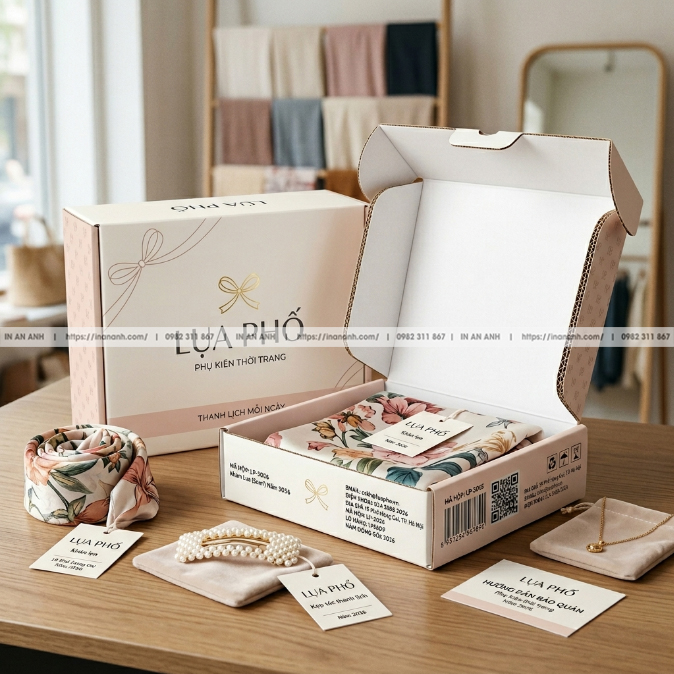 Hộp Carton Bồi Duplex Đựng Quà Tặng