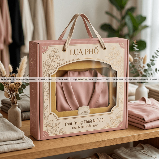 Hộp Carton Thời Trang - Quần Áo