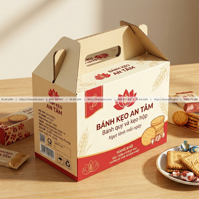 Hộp Carton Quai Xách Cao Cấp