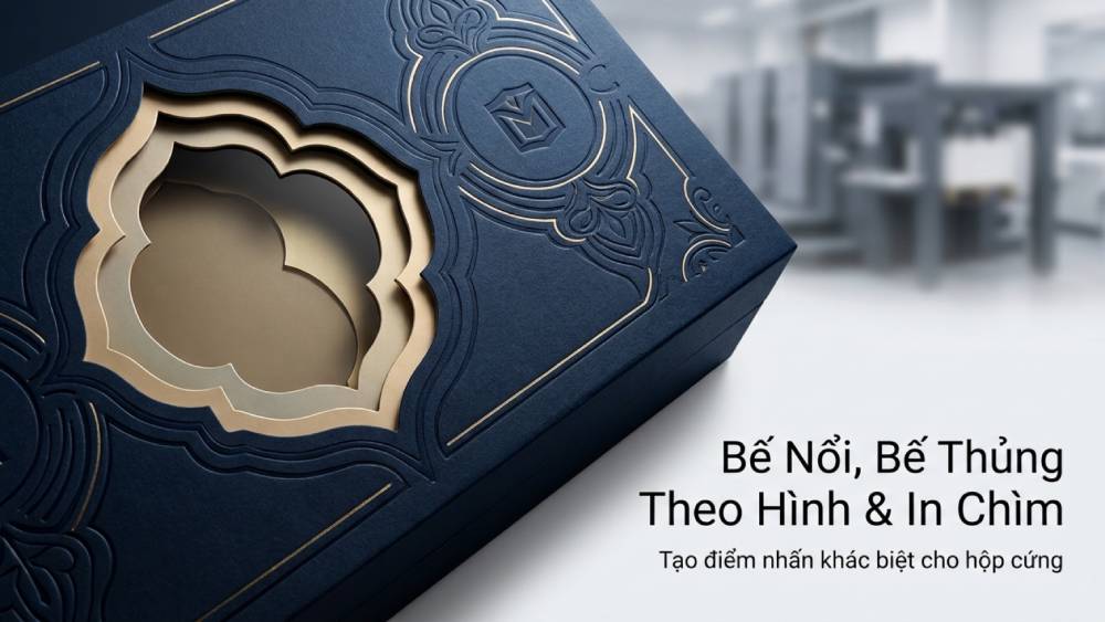 Bế Nổi, Bế Thủng Theo Hình & In Chìm