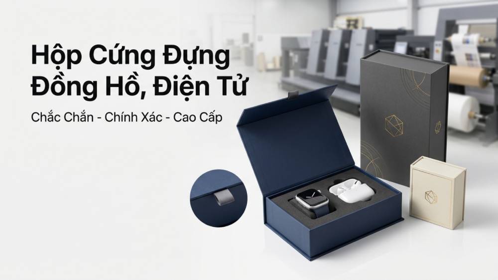 Hộp Cứng Đựng Đồng Hồ, Điện Tử