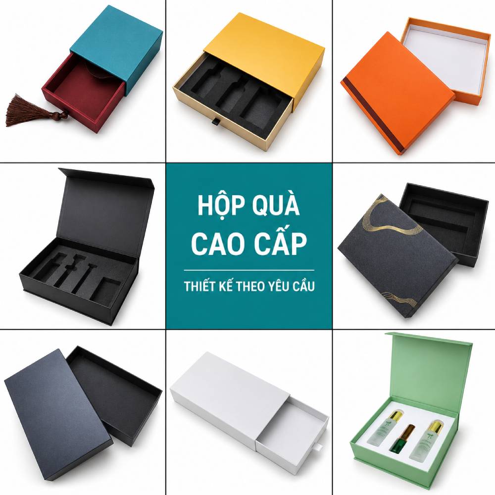 Hộp Quà Tặng Và Hộp Cứng Theo Ngành