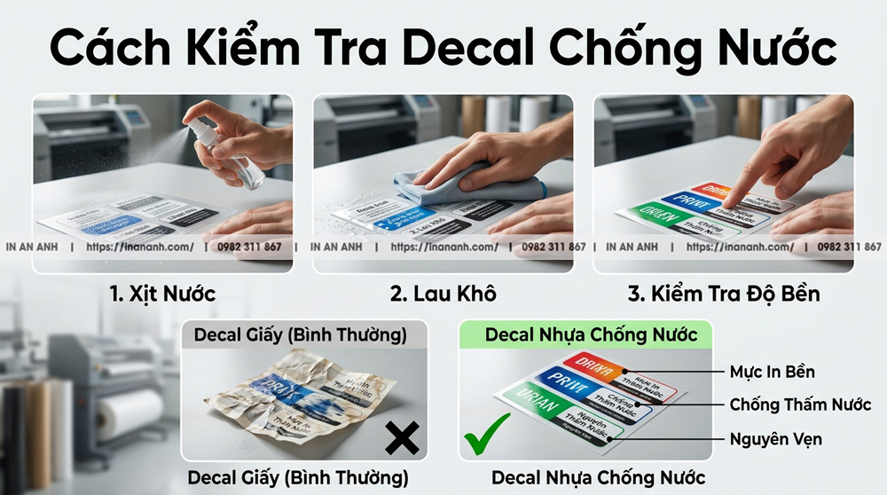 Hướng Dẫn Từng Bước Kiểm Tra Khả Năng Kháng Nước Thực Tế
