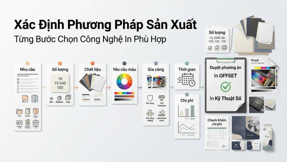Hướng Dẫn Từng Bước Xác Định Phương Pháp Sản Xuất