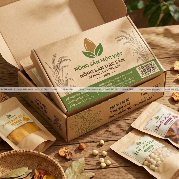 In Hộp Giấy Cao Cấp Theo Yêu Cầu