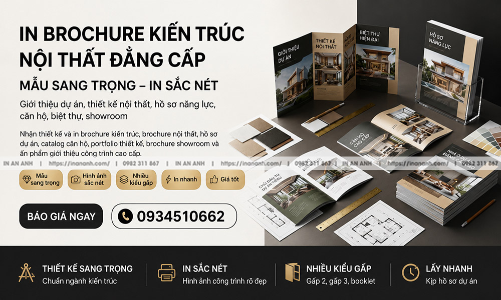 In Brochure Nội Thất Uy Tín Chuyên Nghiệp