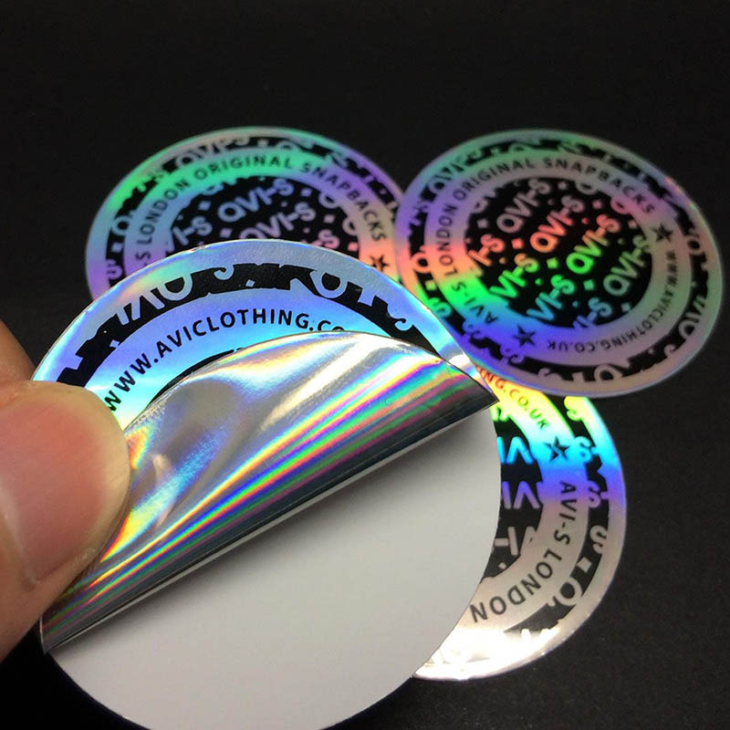 Mẫu decal giấy 7 màu phát sáng