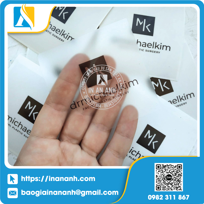 Decal trong suốt
