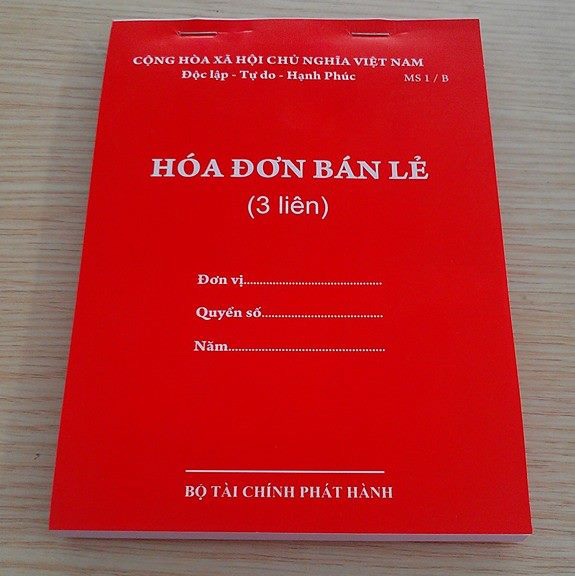 Một số mẫu hoá đơn 3 liên phổ biến hiện nay (3)