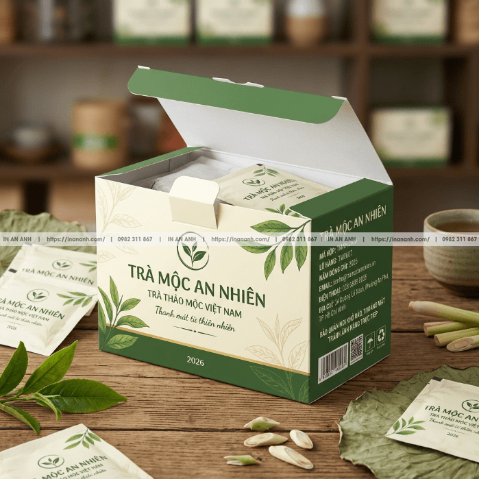 In Hộp Carton Nắp Cài Không Cần Băng Keo