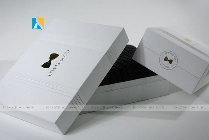 In hộp đựng cà vạt