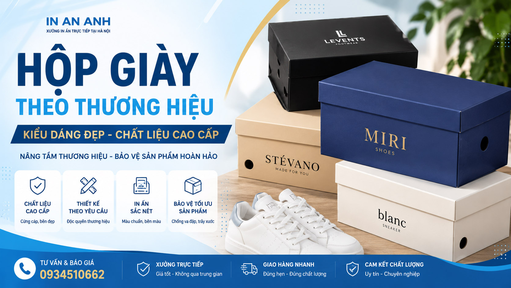 In Hộp Đựng Giày