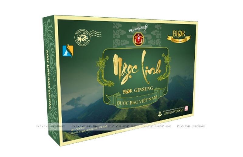 Mẫu hộp đựng sâm Ngọc Linh ưa chuộng