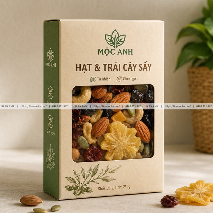 In Hộp Giấy Có Cửa Sổ