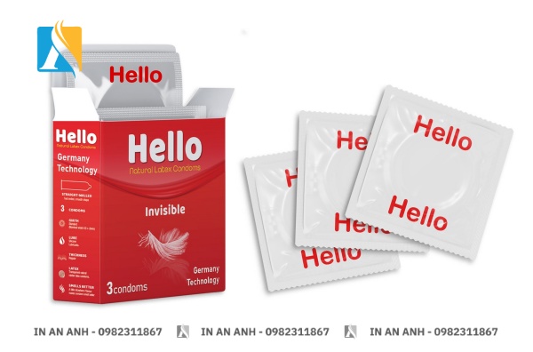 Thiết kế hộp giấy đựng bao cao su chuyên dụng đảm bảo an toàn và kín đáo