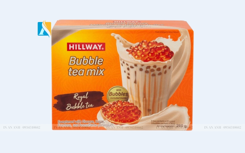 in hộp giấy đựng hạt trân châu