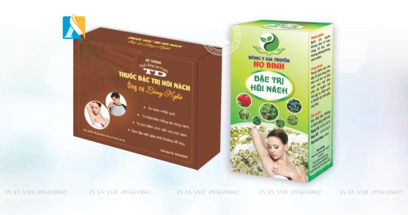 in hộp giấy đựng sản phẩm đông y