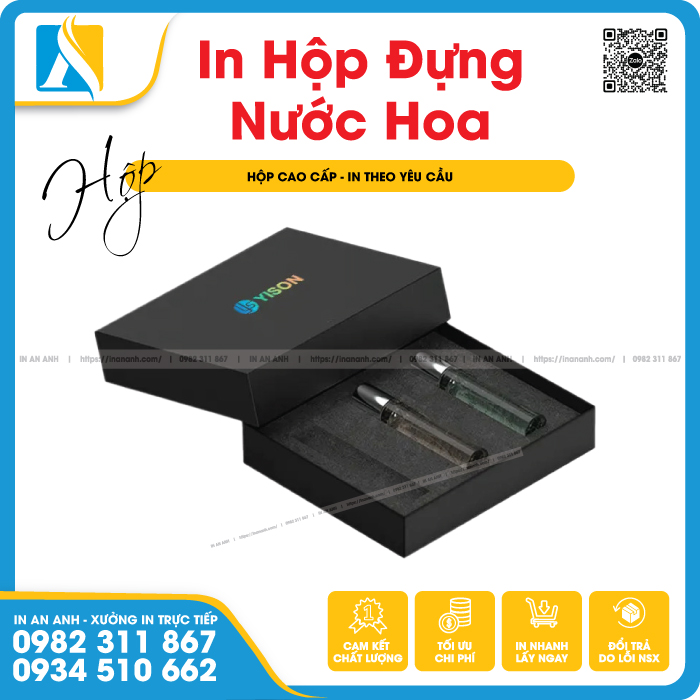 Hộp set nước hoa cho sản phẩm thêm cao cấp