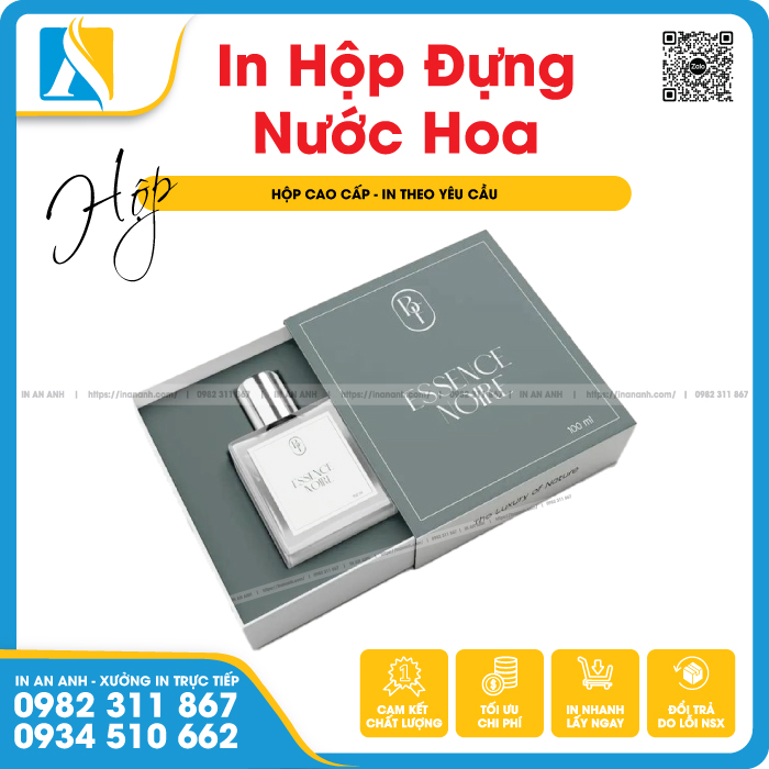 Lựa chọn kỹ thuật in phù hợp trước khi in hộp nước hoa