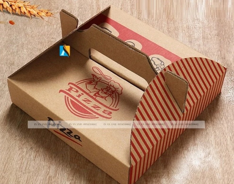 Mẫu hộp pizza độc đáo, tăng giá trị thương hiệu