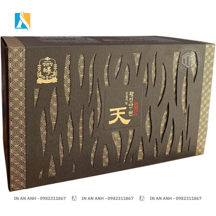 Hộp sâm đặc biệt cao cấp thiết kế độc quyền tinh xảo