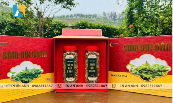 Hộp sâm nắp nam châm tiện dụng, cao cấp
