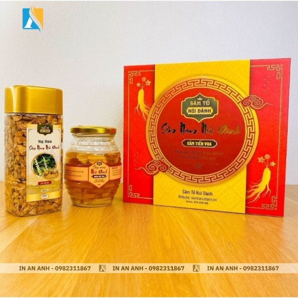 Hộp sâm núi dành bảo vệ sản phẩm khỏi độ ẩm và va đập hiệu quả