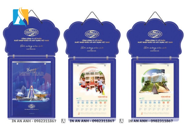 Lịch Tết độc quyền thiết kế riêng cho thương hiệu cao cấp